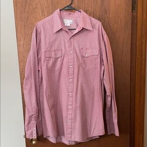 Wrangler Red Snap Shirt